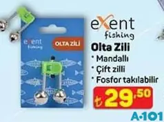 EXENT FİSHİNG OLTA ZİLİ fiyat ve kampanya bilgisi